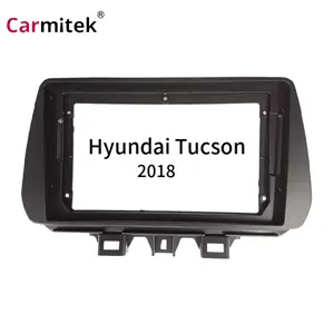 Carmitek painel automotivo, para hyundai tucson 2018 9 polegadas, acessórios para automóveis, guarnição interior, painel de montagem