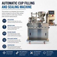 Machine d'emballage de tubes fins en aluminium pour dentifrice, crème cosmétique, graisse, chocolat – Remplisseuse et scelleuse thermique – Fournisseur
