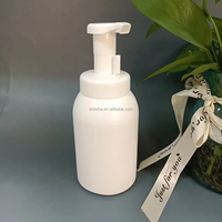 Flacon pompe en mousse givrée de luxe, couleur personnalisée, 600 ml, pour crème pour le visage, crème pour les yeux, masque facial et nettoyant visage, emballage cosmétique