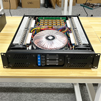 Amplificateur audio haute puissance 2U classe H 4 canaux 1000W, équipement sonore professionnel pour scène.