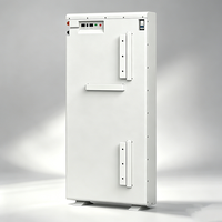 Batterie de stockage d'énergie domestique 10 kWh LiFePO4 murale, alimentation de secours pour système solaire, protection contre les pannes de courant