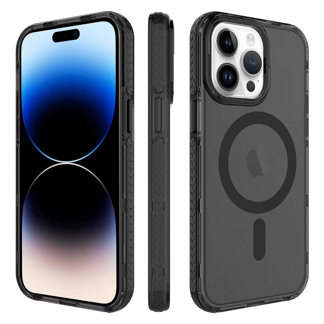 For Magsafe Gradient Color Case Mobile Phone Transparent Magnetics Case for iPhone 16 14 15 Pro Max 13 12 Plus