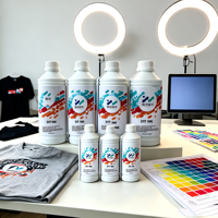Encre DTF de qualité supérieure pour têtes d'impression Epson I3200A1 DX5 XP600, compatible avec Witcolor Grando Allwin pour l'impression par transfert thermique sur T-shirts et sweats à capuche