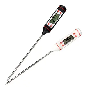 Digital Instant Read Fleisch thermometer Küche Kochen Essen Süßigkeiten Thermometer Öl Frittieren BBQ Grill Raucher Thermometer von Familie