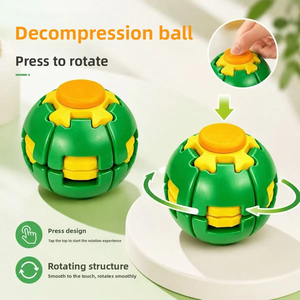 Multi-color <b>Press</b> and Rotate Stress Relief Balls, Fun and Educational Decompression Toys - Product Image 2