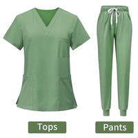Tenues médicales élégantes et tendance, ensembles de blouses et pantalons, uniformes de dentiste, combinaisons de travail en spandex, tenues d'infirmière pour hôpital, directement de l'usine