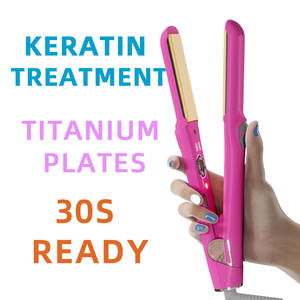 Five Plus logotipo personalizado Ion negativo eléctrico caliente peine Flatirons secador de pelo <span class=keywords><strong>plancha</strong></span> rizadora conjunto - Product Image 2