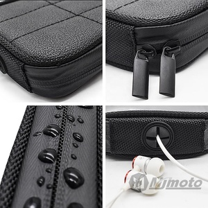 Sac de réservoir de carburant de moto universel sac de réservoir de carburant magnétique sac transparent sac de siège de téléphone portable pochette de support de téléphone portable étanche - Product Image 4