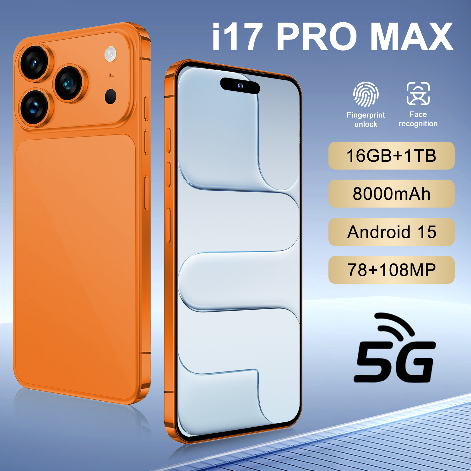 iPhone 17 Pro Max - Brand New 2025 5G Smartphone