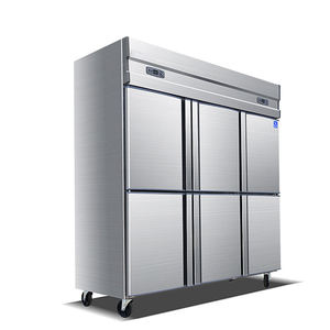 Commercial Large Capacity 2 4 6 Doors <b>Freezer</b> Double Temperature Vertical Crisper Fridge Refrigerator BS-SMBG BS-SMBG BS-SMBG - Product Image 6