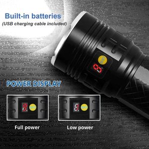 Lampe torche UV G12 395nm/365nm 84W en alliage d'aluminium, rechargeable par USB, faisceau réglable, IP65, base magnétique, portée du faisceau 1000M+ - Product Image 2