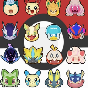 YZ vente chaude Eif bébé à collectionner Surprise boîte aveugle dessin animé Figure Pokemoned grosse tête réfrigérateur aimant <span class=keywords><strong>Booster</strong></span> boîte jeux de société - Product Image 6