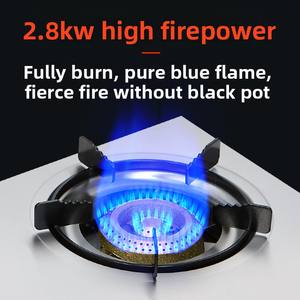 อุปกรณ์ครัวเชิงพาณิชย์ เตาแก๊สสองหัวแปดเตา หม้อดินเผาสำหรับตุ๋นไก่ ตุ๋นข้าวต้ม ใช้แก๊สธรรมชาติหรือแก๊สเหลว - Product Image 3