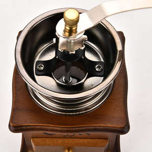 Molinillo de Café Manual Clásico de Madera Antiguo Royaltop, Portátil, para Café de Goteo y Prensa Francesa, con Muela de Cerámica - Product Image 3