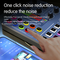 Kit audio professionnel pour diffusion en direct - Carte son + Ensemble de microphones + Interface audio de studio, idéal pour la diffusion en ligne
