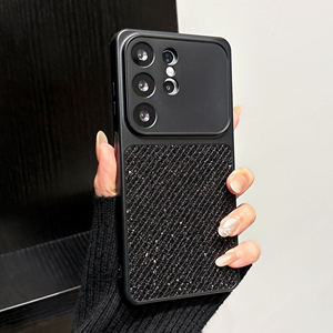 <span class=keywords><strong>Funda</strong></span> Minimalista con Lentejuelas Brillantes para <span class=keywords><strong>Samsung</strong></span> S26 <span class=keywords><strong>Ultra</strong></span>, Note 20 <span class=keywords><strong>Ultra</strong></span>, A56, A55, A53, Protectora Antigolpes para Cámara - Product Image 2