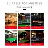 Bâtons de queue de billard de type armoire en bois 12 supports de queue de billard avec support au sol Logo personnalisable supports de queue de billard et repos