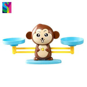 SY猴电子数字天平秤启蒙数字加减数学秤游戏玩具益智玩具
