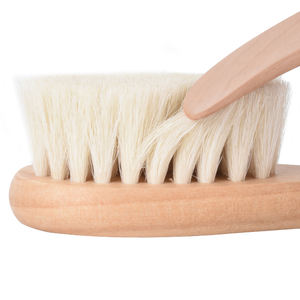 Personalizada Natural Eco <span class=keywords><strong>de</strong></span> madera nuevo nacido cuidado del bebé <span class=keywords><strong>de</strong></span> la <span class=keywords><strong>muñeca</strong></span> bebé <span class=keywords><strong>de</strong></span> <span class=keywords><strong>pelo</strong></span> <span class=keywords><strong>de</strong></span> cabra <span class=keywords><strong>de</strong></span> cepillo y peine <span class=keywords><strong>de</strong></span> juegos para recién nacido los bebés del <span class=keywords><strong>pelo</strong></span> - Product Image 4