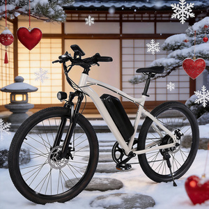Vélo tout-terrain électrique (E-MTB) avec pneus cramponnés, vitesse de 32 km/h, capacité de montée de 20 degrés, moteur de 720 W de puissance maximale, idéal pour les pentes et le gravier, longue autonomie, pour adultes - Product Image 1