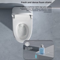 Neue Generation Smart Home Keramik-Toilette Vollautomatisch Fernbedienbar Sofortige Erwärmung All-in-One-Design Kein Wasserdruck erforderlich
