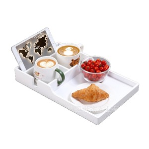 Wooden Armrest Tray Solid Wood Multi Purpose Storage Box For Living <b>Room</b> Home Use - Product Image 2