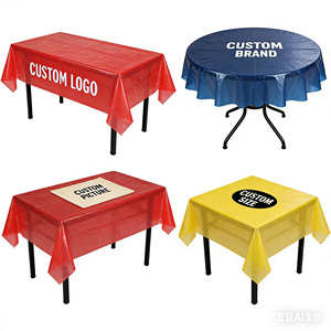 <span class=keywords><strong>Mantel</strong></span> Desechable <span class=keywords><strong>de</strong></span> Plástico PE Impreso, Impermeable, <span class=keywords><strong>de</strong></span> Gran Formato, Estilo Personalizado, <span class=keywords><strong>Precio</strong></span> <span class=keywords><strong>de</strong></span> Fábrica con Certificación ISO9001, Venta al Por Mayor Global - Product Image 2