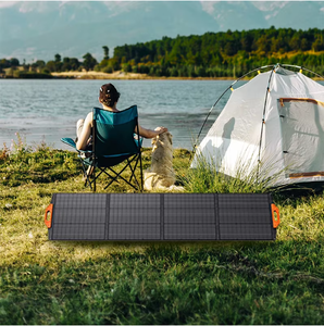 200w Folding Solar Kit <b>Portable</b> for Solar Generators and <b>Portable</b> Power Stations Camping Off Grid Living - Product Image 2