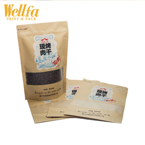 Bolsa de papel para manualidades, embalaje biodegradable con cremallera - Product Image 2