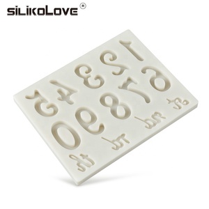 Number and Letter Shaped Gummy <b>Silicone</b> DIY Baking Craft Cake Decorating <b>Tool</b> Chocolate Mold - Product Image 6