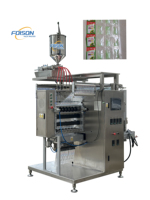 Máquina Envasadora de Líquidos Multifuncional y Multilínea Totalmente Automática para Bolsas Pequeñas de Champú, Gel de Ducha, Mascarilla Capilar y Loción