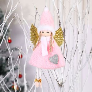 Adornos Navideños de Ángel Niña al por Mayor, Decoración Colgante de Tela Premium para Navidad, Bajo MOQ, Suministro de Fábrica - Product Image 2
