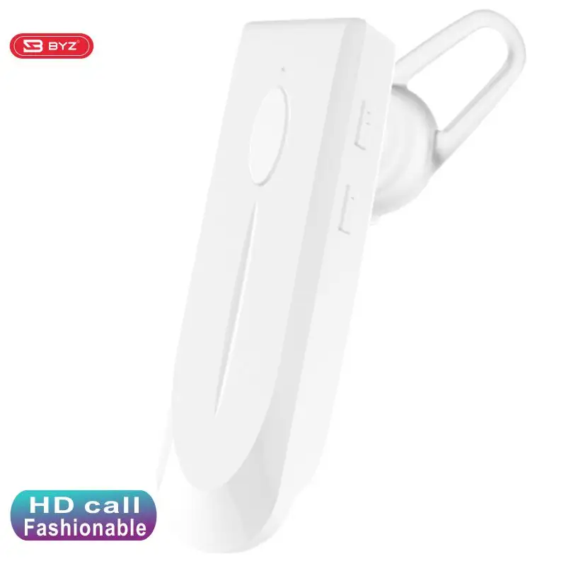 BYZ High quality B67 Ear Hook HD Noise Cancelling Bluetooth5.0 Wireless Single Earphones for Business work