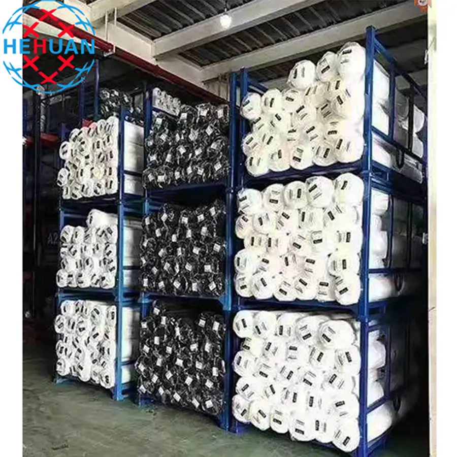 Heavy Duty Stacking Steel Selective Pallet Fabric Roll Stacking Carpet Pad Storage Racks