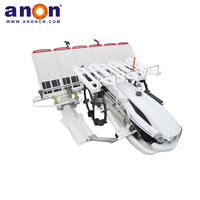 Prix ANON de la planteuse de riz 4 rangées à vendre Machinerie agricole Transplanteuse de riz de type marche 6 rangées