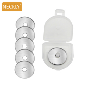 Gran oferta, hoja de corte rotativa de <span class=keywords><strong>18mm</strong></span> para corte de tela, cuchillo redondo para <span class=keywords><strong>Olfa</strong></span>/DAFA, fábrica personalizada - Product Image 4