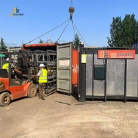 Ascenseur de chantier industriel à cage simple et double de la série SC, à crémaillère et pignon, pour bâtiments de grande hauteur