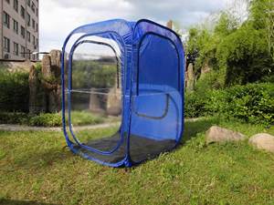 Invernadero Plegable Nuevo, Cuarto Cálido, Mini Invernadero para Flores, Cobertizo para Flores, Cubierta de Jardín Plegable de PVC, Carpa Transparente para Pesca al Aire Libre - Product Image 4