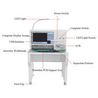 Máquina de Inspección de Primera Pieza SMT Inteligente SHENGDIAN FAI-SD-9, Sistema de Programación Rápida PLC, Maquinaria Electrónica para PCB