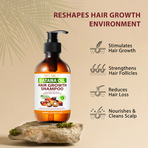 Champú para el Crecimiento del Cabello con Aceite de Batana de YECUCE, 300 ml, Nutre Profundamente el Cabello y el Cuero Cabelludo, Deja el Cabello Suave y Brillante, para Logotipo Personalizado de Fábrica - Product Image 5