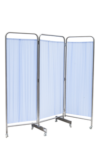 Divisor Plegable Resistente para Aislamiento Médico Móvil Ginee, para Enfermería, Salón de Belleza, Uso Hospitalario, Pantalla de Privacidad Impermeable - Product Image 3
