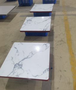 Dessus de table en HPL sans couture Lifepursue pour meubles <span class=keywords><strong>CHR</strong></span> personnalisés - Product Image 6