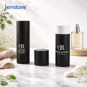 Caja de Cartón Kraft Cilíndrica Personalizada con Logotipo, Reciclable, para Suero para el Cuidado de la Piel, Tubo Redondo de Cartón para Cosméticos, Envase de Papel para Crema Facial y Perfume - Product Image 2