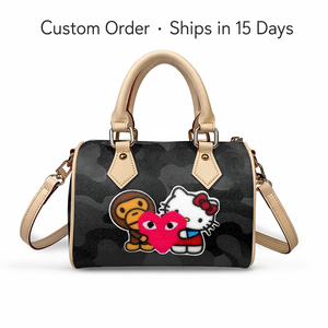 <span class=keywords><strong>Sac</strong></span> fourre-tout pour <span class=keywords><strong>femme</strong></span> à fermeture éclair, imprimé camouflage noir, doublure en polyester, designs personnalisés, très vendu - Product Image 2