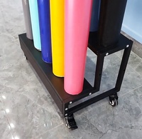 Présentoir pour film vinyle, support pour film de protection de peinture, étagère pour film teinté, support pour rouleau de PPF