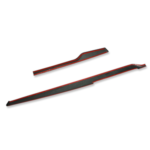 Couverture de tableau de bord <span class=keywords><strong>2022</strong></span>+ pour <span class=keywords><strong>Tesla</strong></span> <span class=keywords><strong>Model</strong></span> <span class=keywords><strong>X</strong></span> S, garniture de tableau de bord en fibre de carbone véritable, intérieur de voiture - Product Image 3