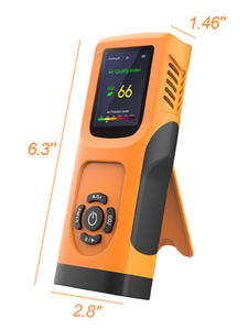 Compteur de qualité de l'air portable CO2 TVOC de l'usine Fosen Analyseur de gaz domestique de haute qualité avec PM2.5 PM10 - Product Image 4