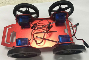Voiture robot 4 roues motrices, jouets éducatifs STEM, kit de robotique, kit robotique pour Arduino - Product Image 4
