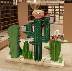 Étagère de présentation de livres en carton ondulé écologique pour espaces durables et artistiques, avec un montage facile et un design inspiré de <span class=keywords><strong>la</strong></span> nature - Product Image 3