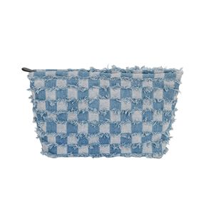 Cổ Điển Cao Bồi Trang Điểm Túi Với Công Suất Lớn Ins Vẻ Đẹp Cao Bàn Cờ Mô Hình Du Lịch Xách Tay Sang Trọng Lưu Trữ Túi - Product Image 4